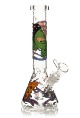 Red Eye Glass 10" Pizza Alien Beaker by Red Eye Glass