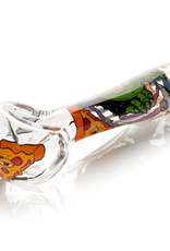 Red Eye Glass 4.5" Pizza Pipe by Red Eye Glass Red Eye Glass 4.5" Pizza Pipe by Red Eye Glass