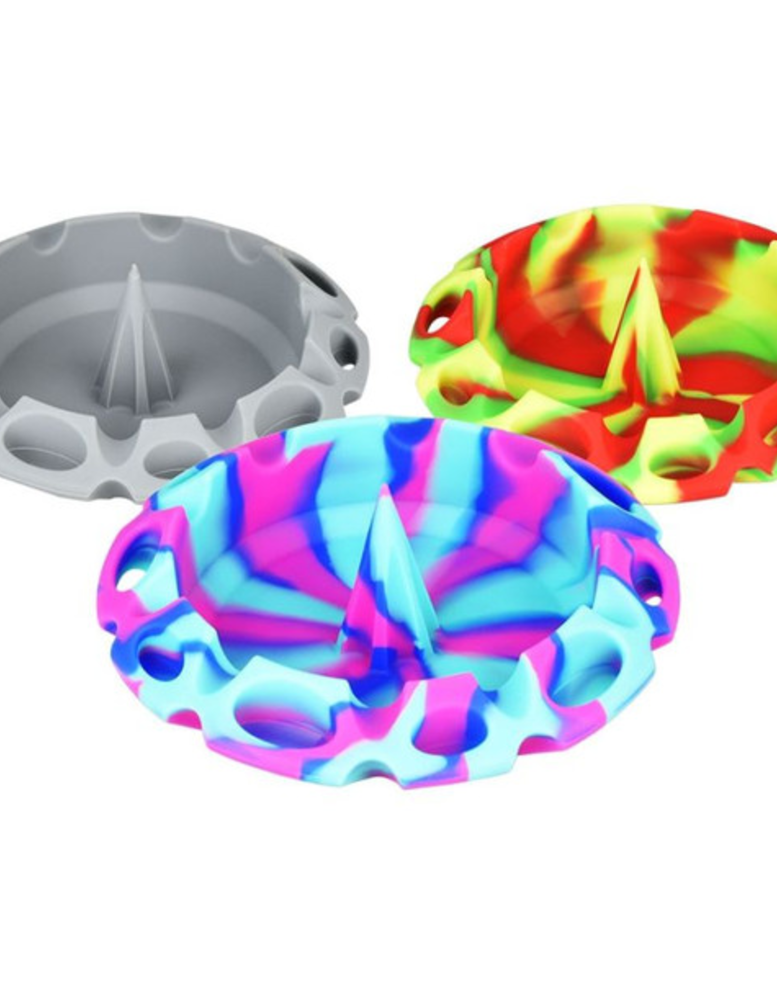 Debowler UFO Silicone Ashtray - 4.75" / Colours Vary