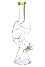 Pulsar 15.5" Green Raptor Claw Glass Beaker by Pulsar Pulsar 15.5" Green Raptor Claw Glass Beaker by Pulsar