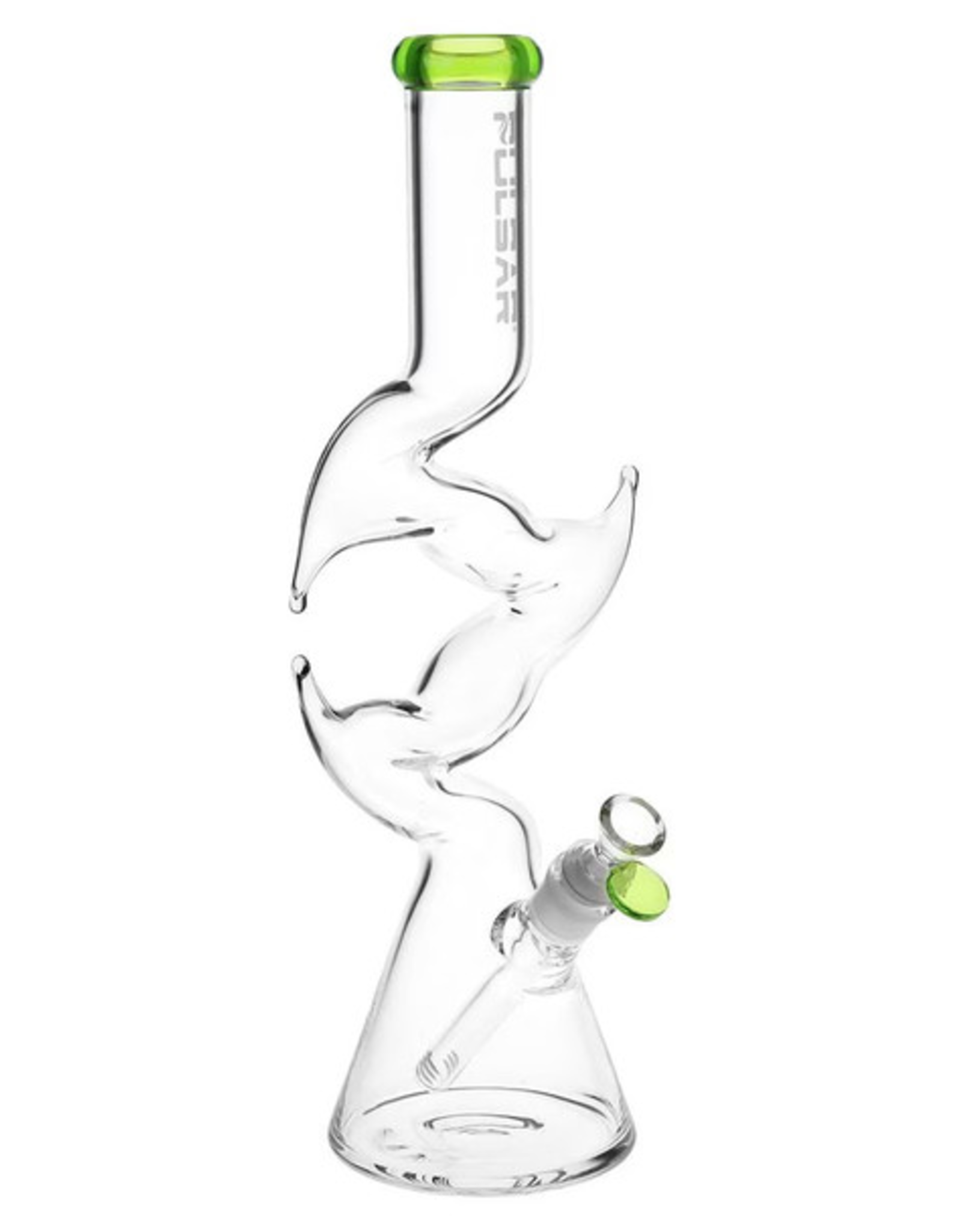 Pulsar 15.5" Green Raptor Claw Glass Beaker by Pulsar