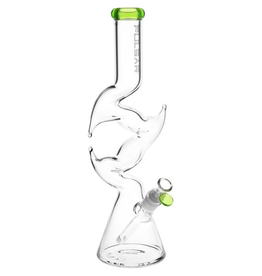 Pulsar 15.5" Green Raptor Claw Glass Beaker by Pulsar