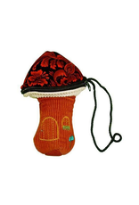 Corduroy Mushroom Padded Pouch by Thread Heads - 4.5"x7"