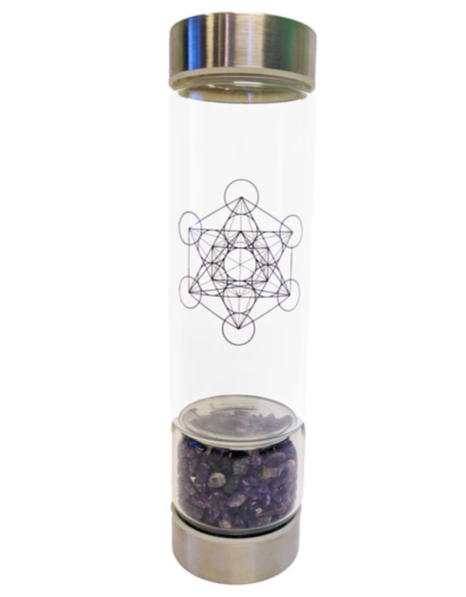 Zenature Amethyst Water Infuser Bottle