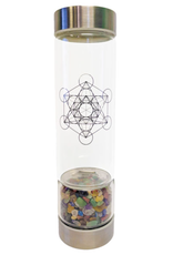 Zenature Chakra Stone Water Infuser Bottle