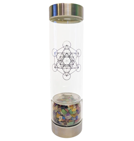 Zenature Chakra Stone Water Infuser Bottle