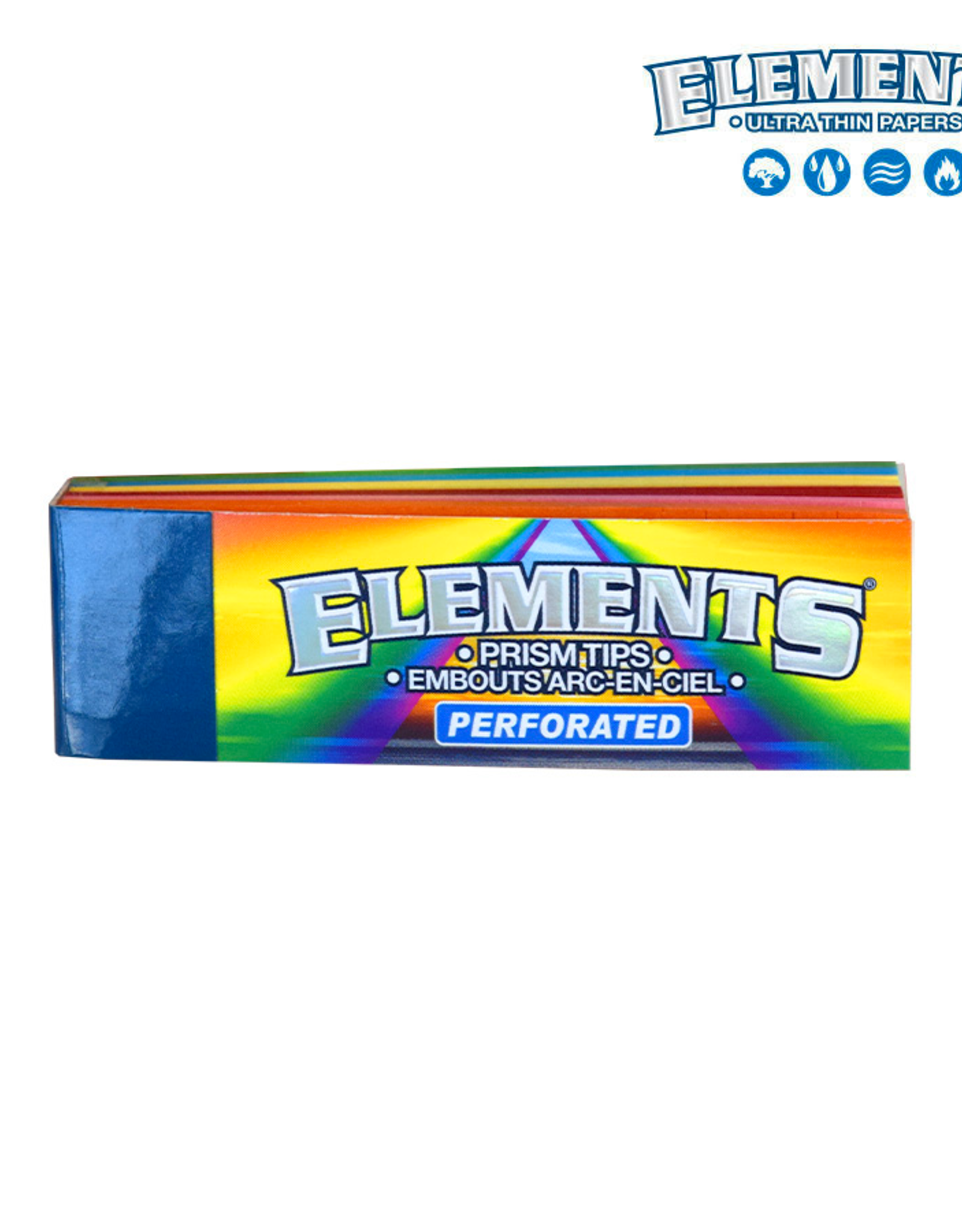 Elements Rainbow Prism Tips - Perforated