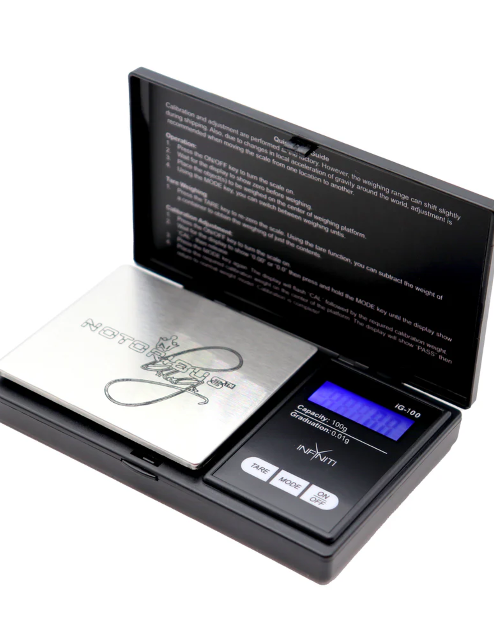 BIGGIE G-Force, Licensed Digital Pocket Scale, 100g x 0.01g