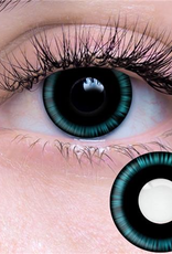 Blue Manga Contact Lenses