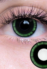 Green Manga Contact Lenses