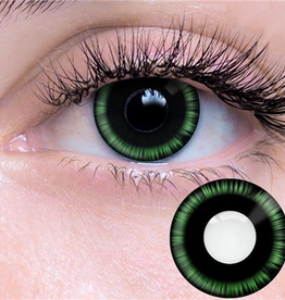 Green Manga Contact Lenses