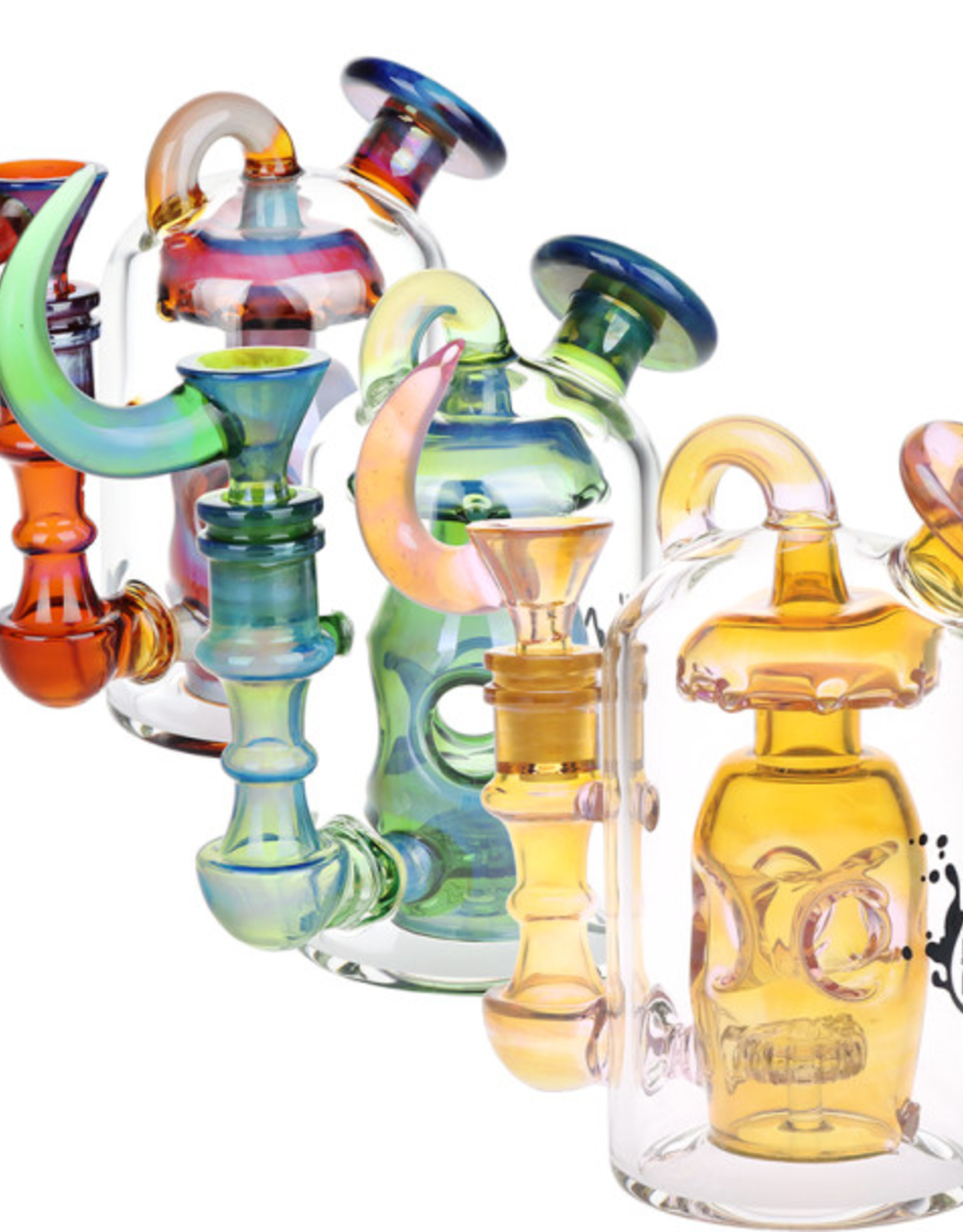 Pulsar Unholy Lantern Incycler Water Pipe - 6" / Assorted Colours