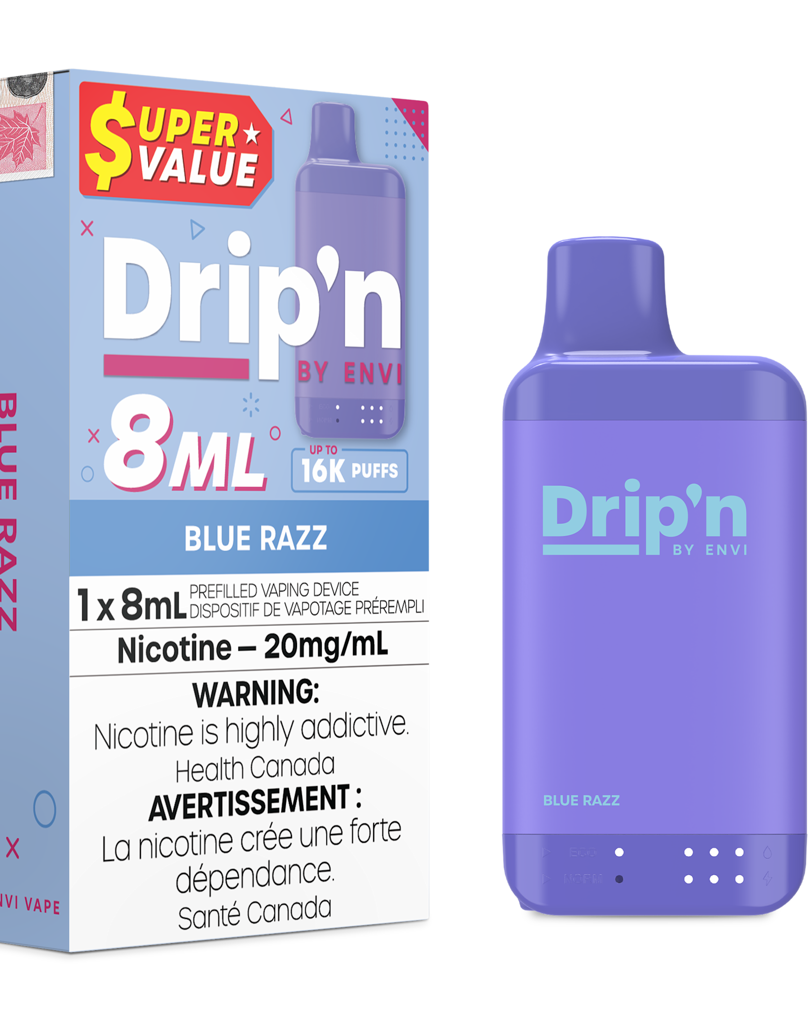Drip'n by Envi 8ML Disposable