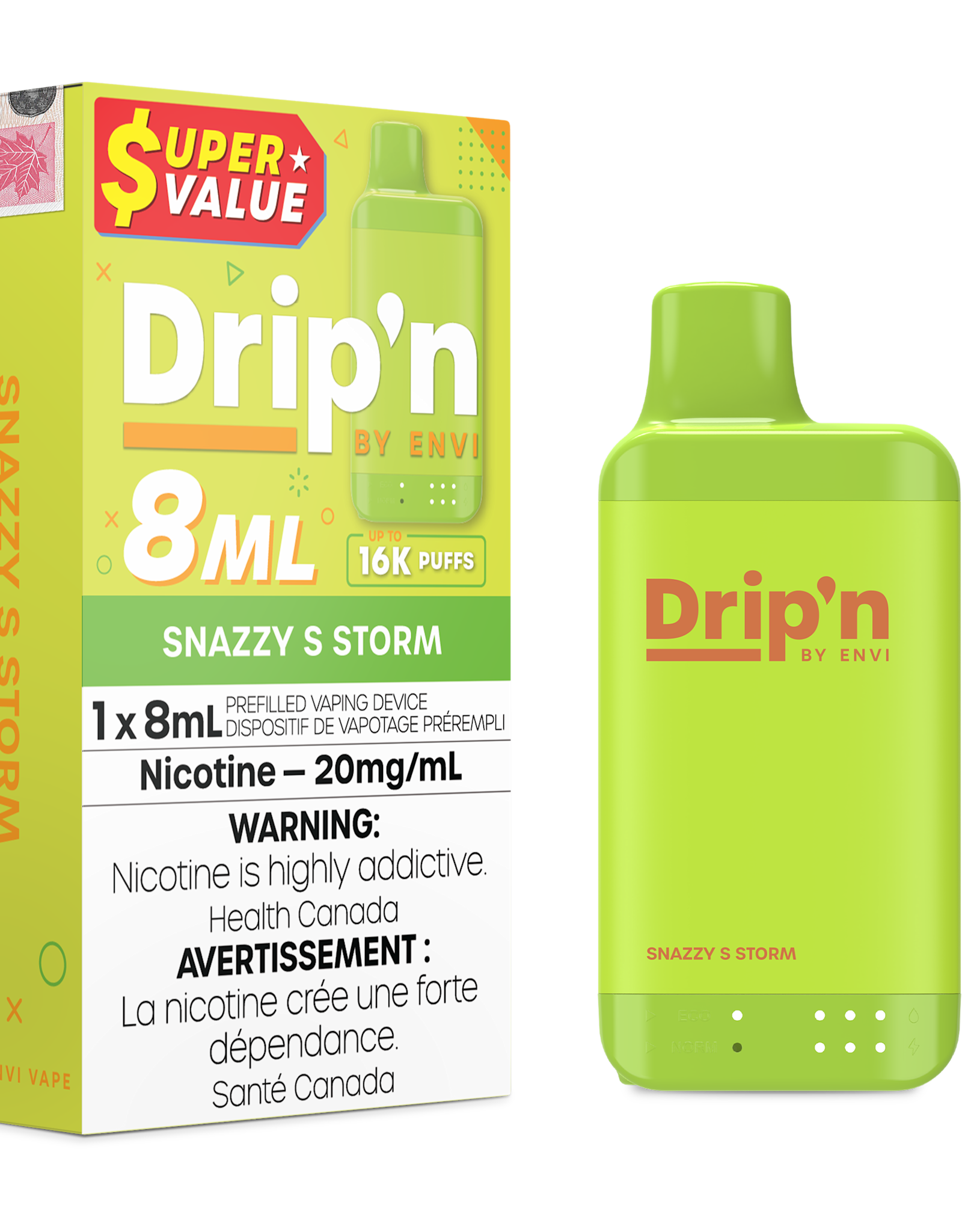 Drip'n by Envi 8ML Disposable