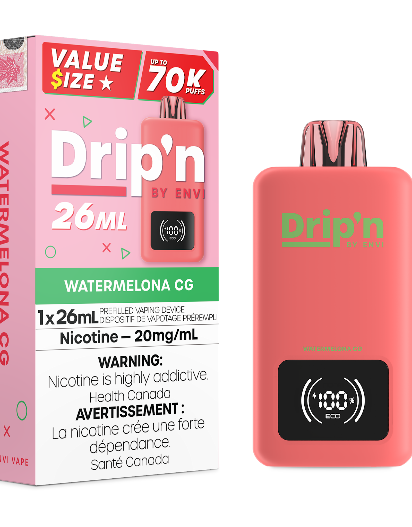 Drip'n by Envi 26ml Disposable