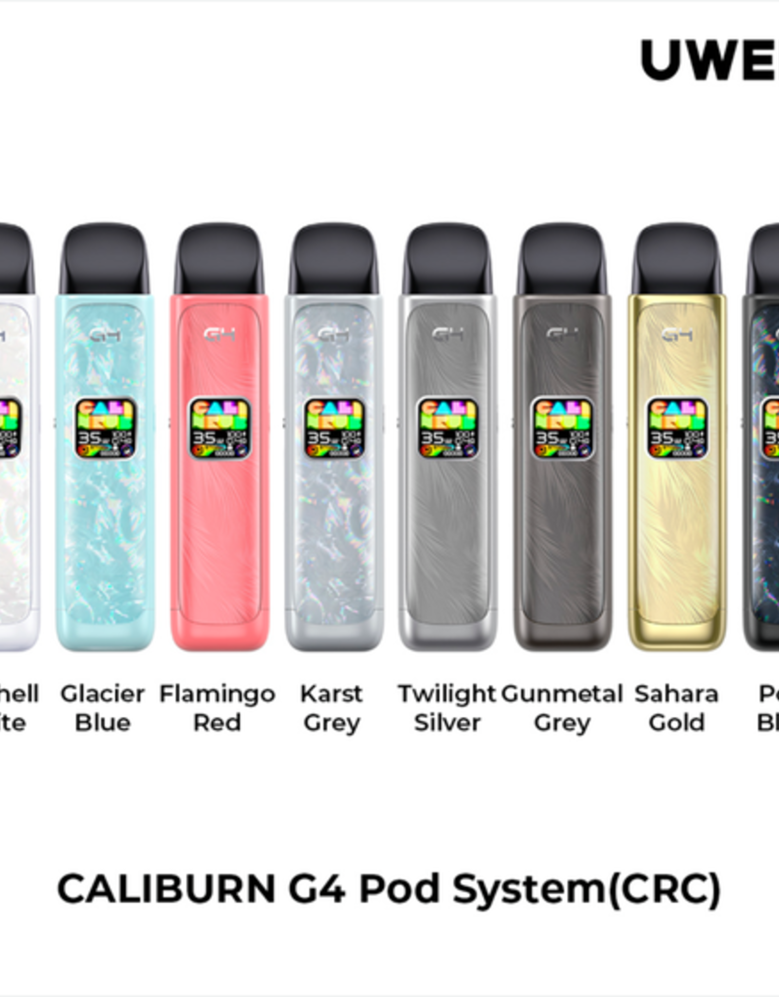 Uwell Uwell Caliburn G4 Pod Kit 2mL [CRC Version]