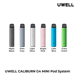 Uwell Uwell Caliburn G4 Mini Pod Kit 2mL [CRC Version]