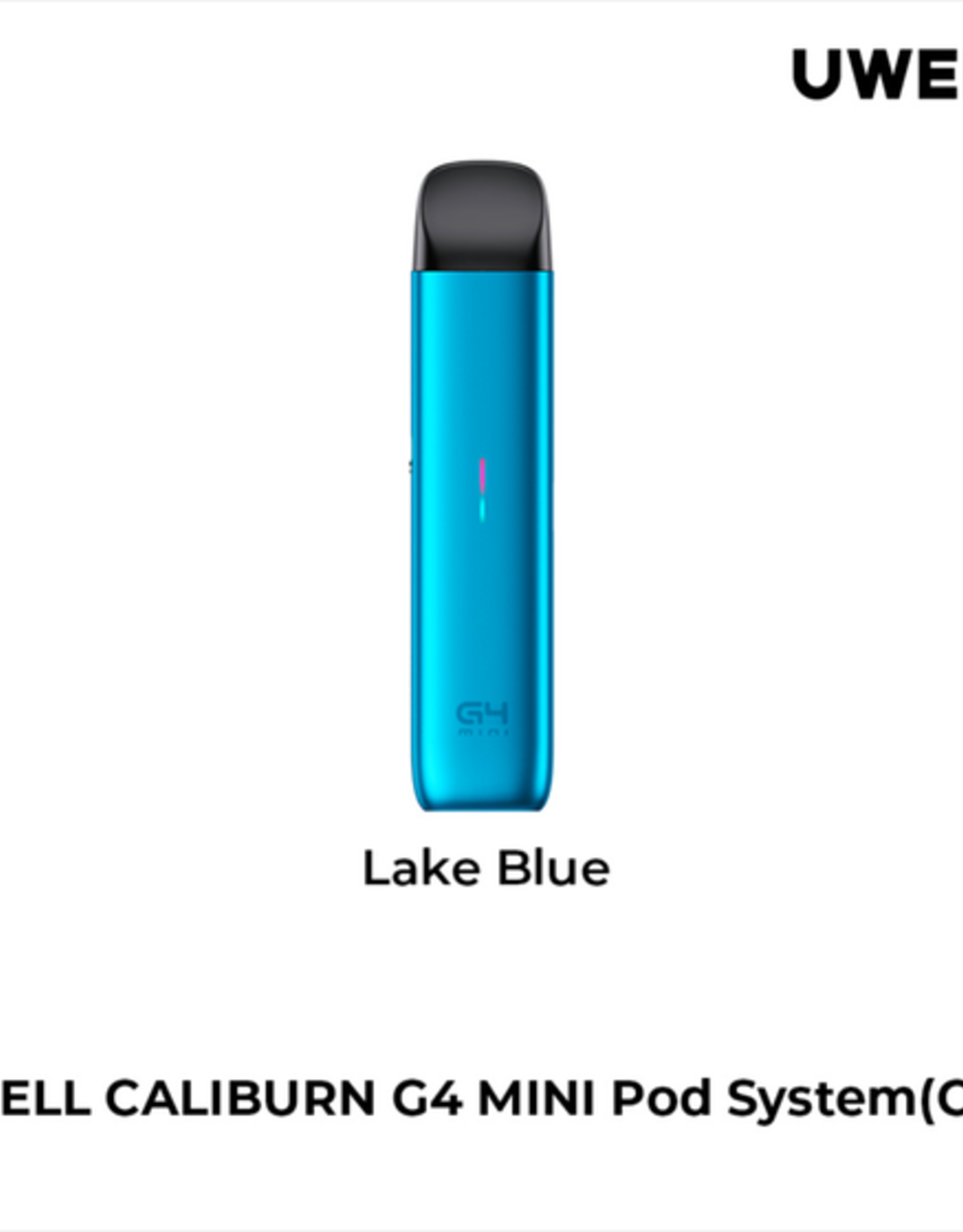 Uwell Uwell Caliburn G4 Mini Pod Kit 2mL [CRC Version]