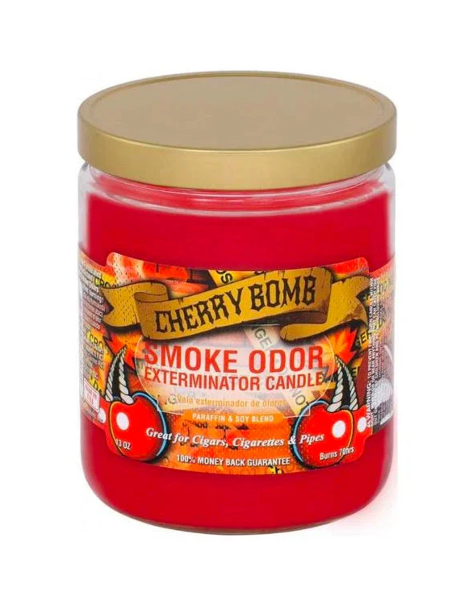 Smoke Odor 13oz. Candle - Cherry Bomb