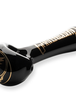 GEAR Premium 4.5" Black & Gold Steal Your Face Pipe