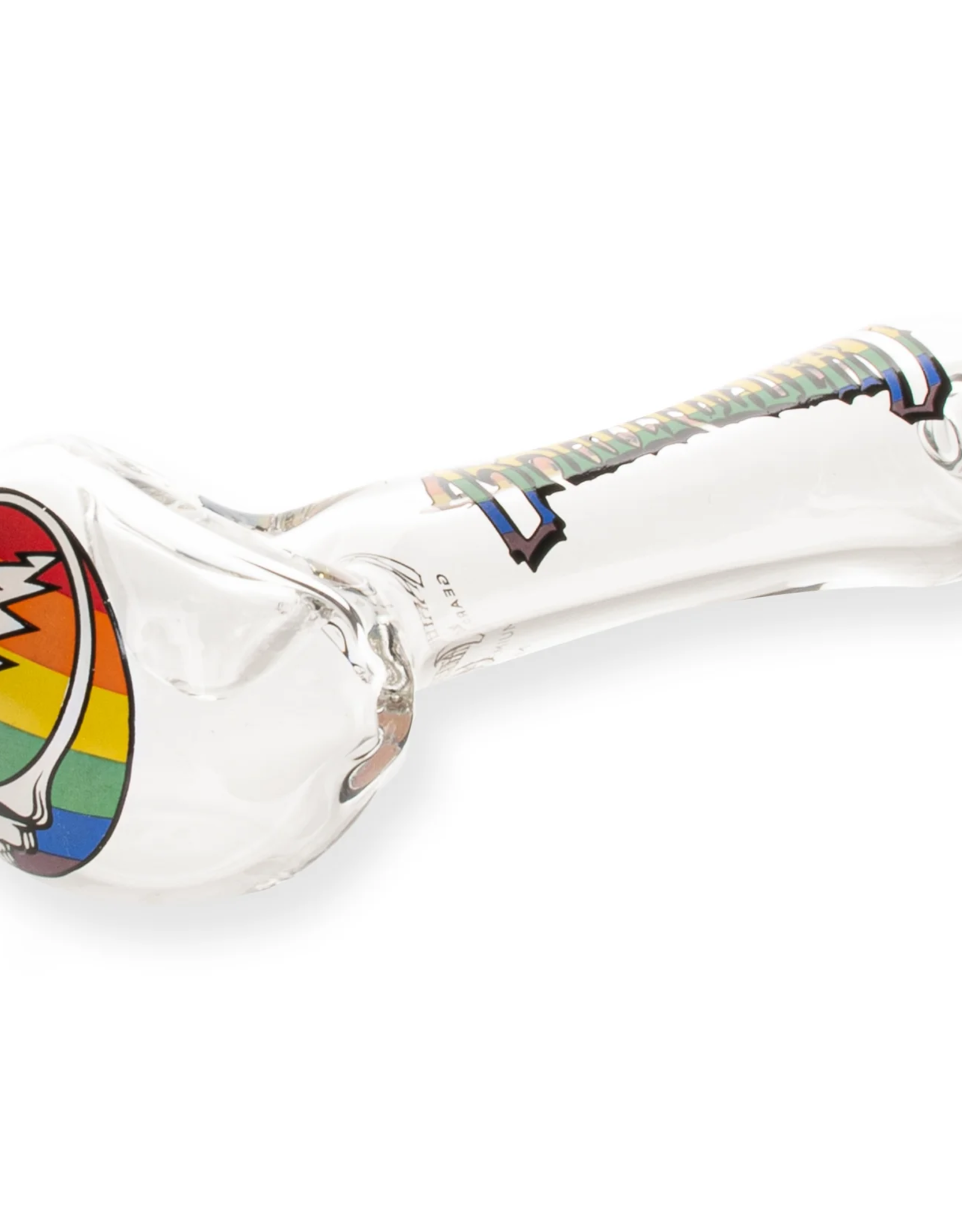 4.5" Rainbow Steal Your Face Pipe