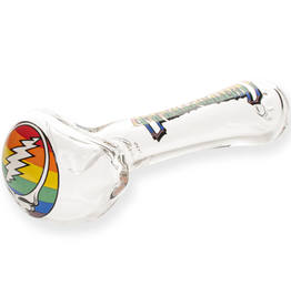 4.5" Rainbow Steal Your Face Pipe