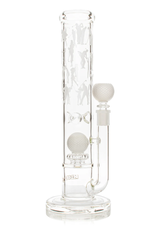 Red Eye Glass 12" Hole-in-One Water Pipe by Red Eye Glass