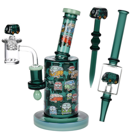Pulsar 8" V-Dubz Glow Dab Rig Kit by Pulsar