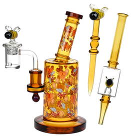 Pulsar 8" Beez Glow Dab Rig Kit by Pulsar
