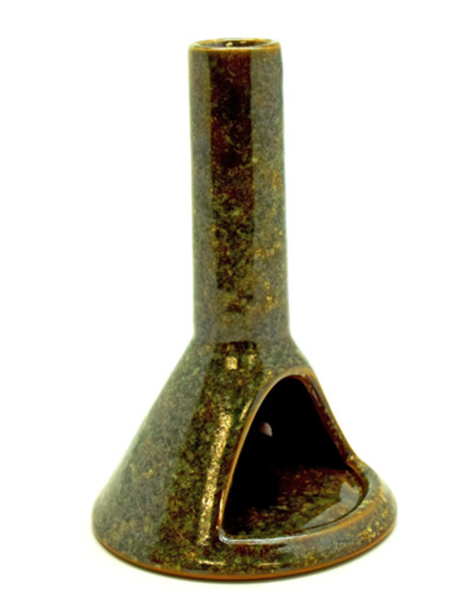 6" Green Chimney Ceramic Burner