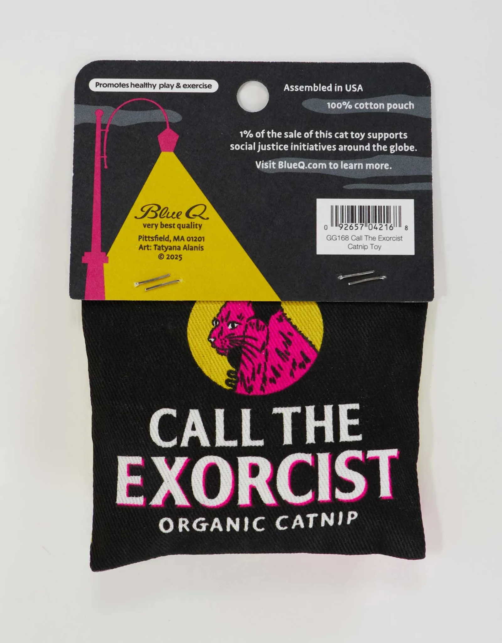 Call The Exorcist Catnip Toy