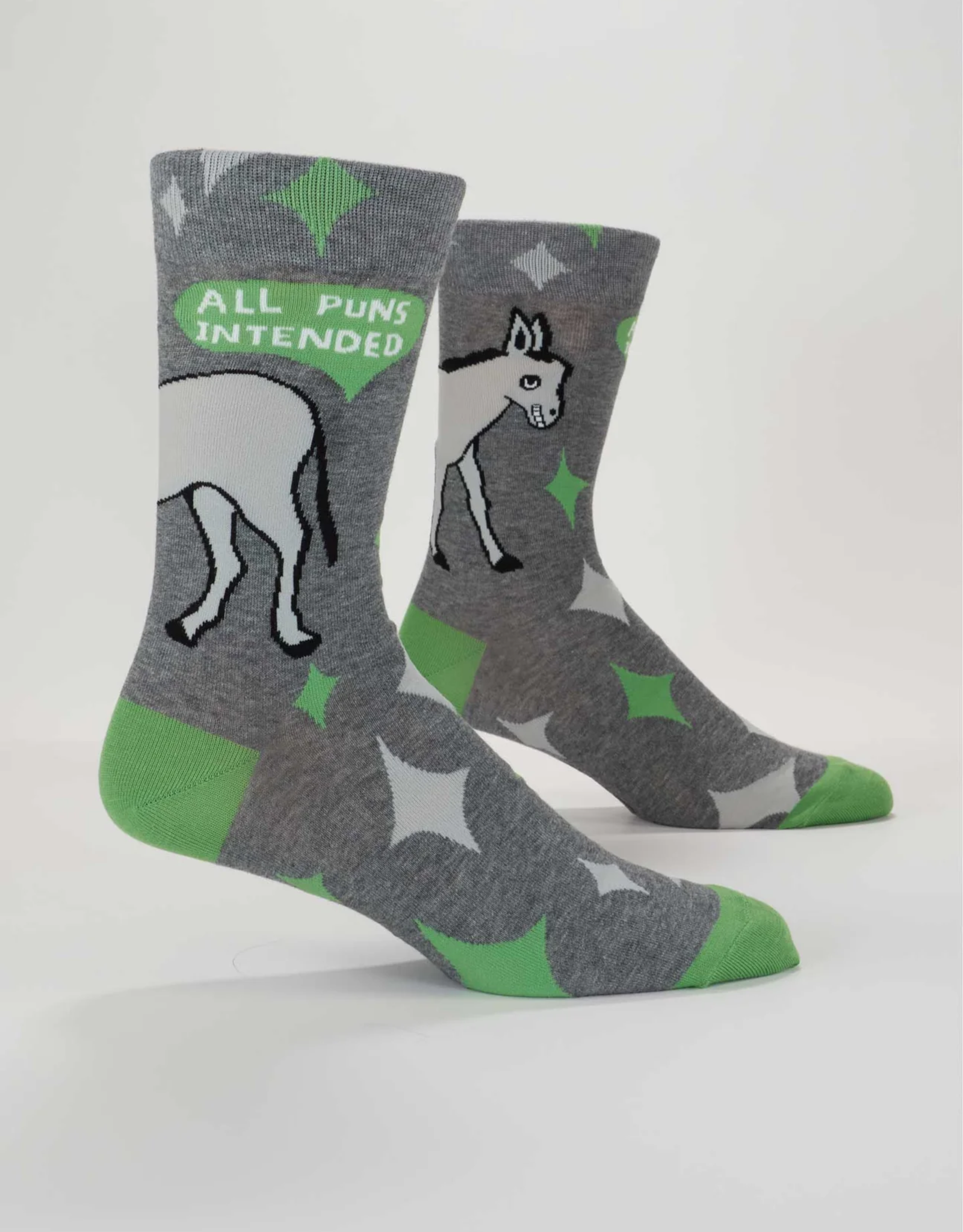 All Puns Intended Men's Socks