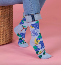 Don't Not Want Wine Crew Socks