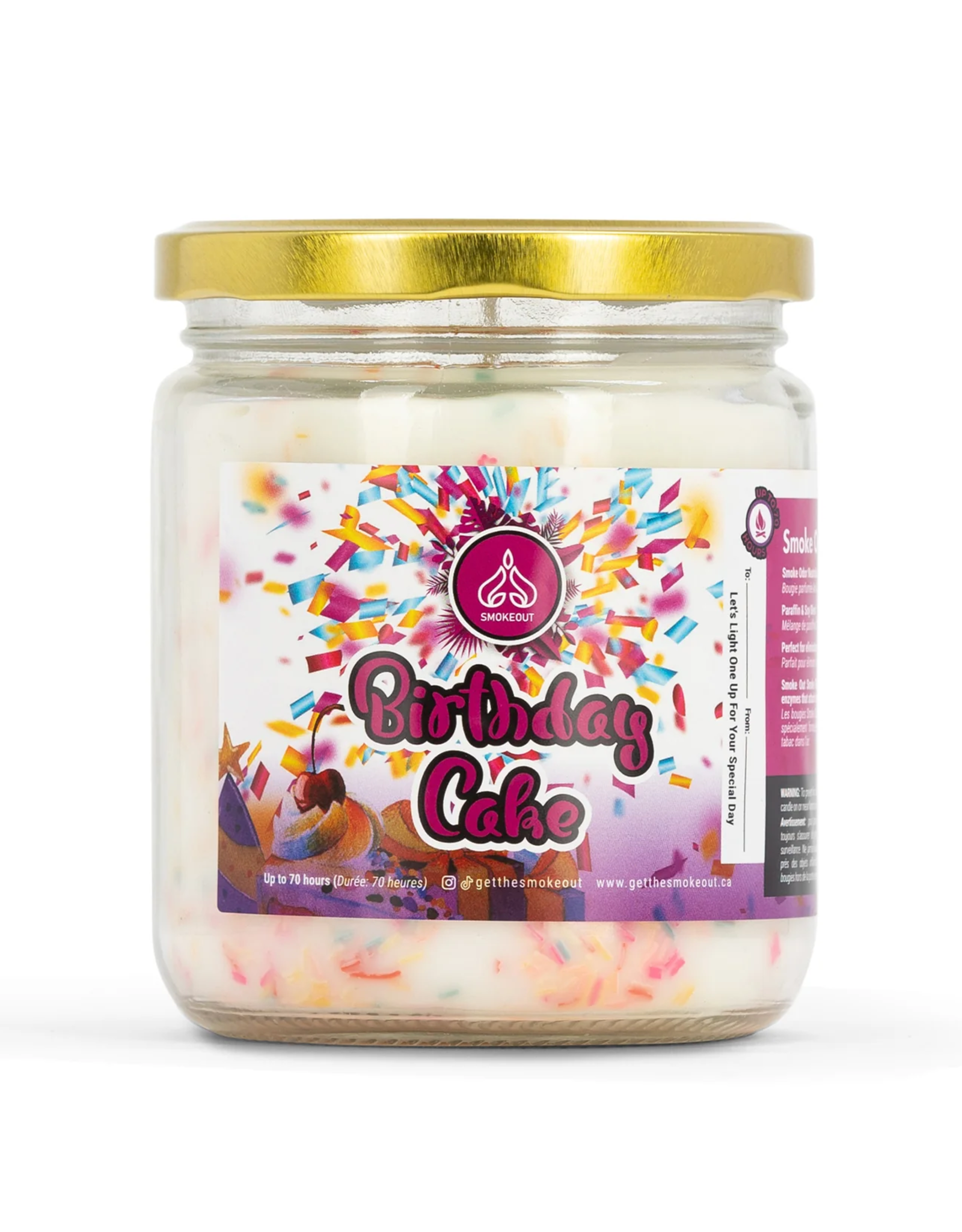 Smoke Out 13oz. Candle - Birthday Cake