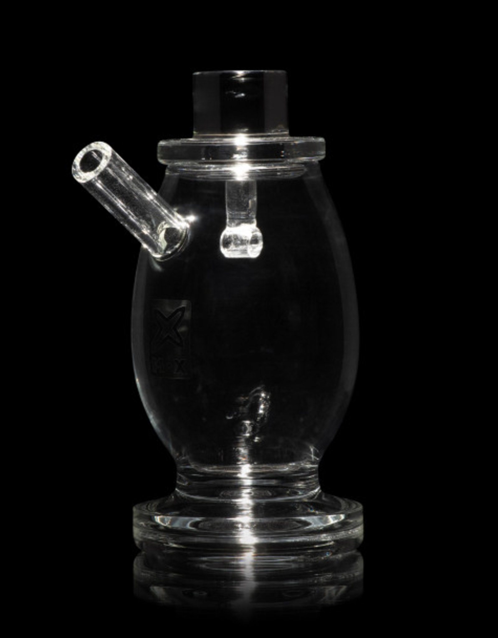 5" Egg X Glass Hash Rig by Milkyway Glass