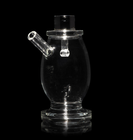 5" Egg X Glass Hash Rig by Milkyway Glass