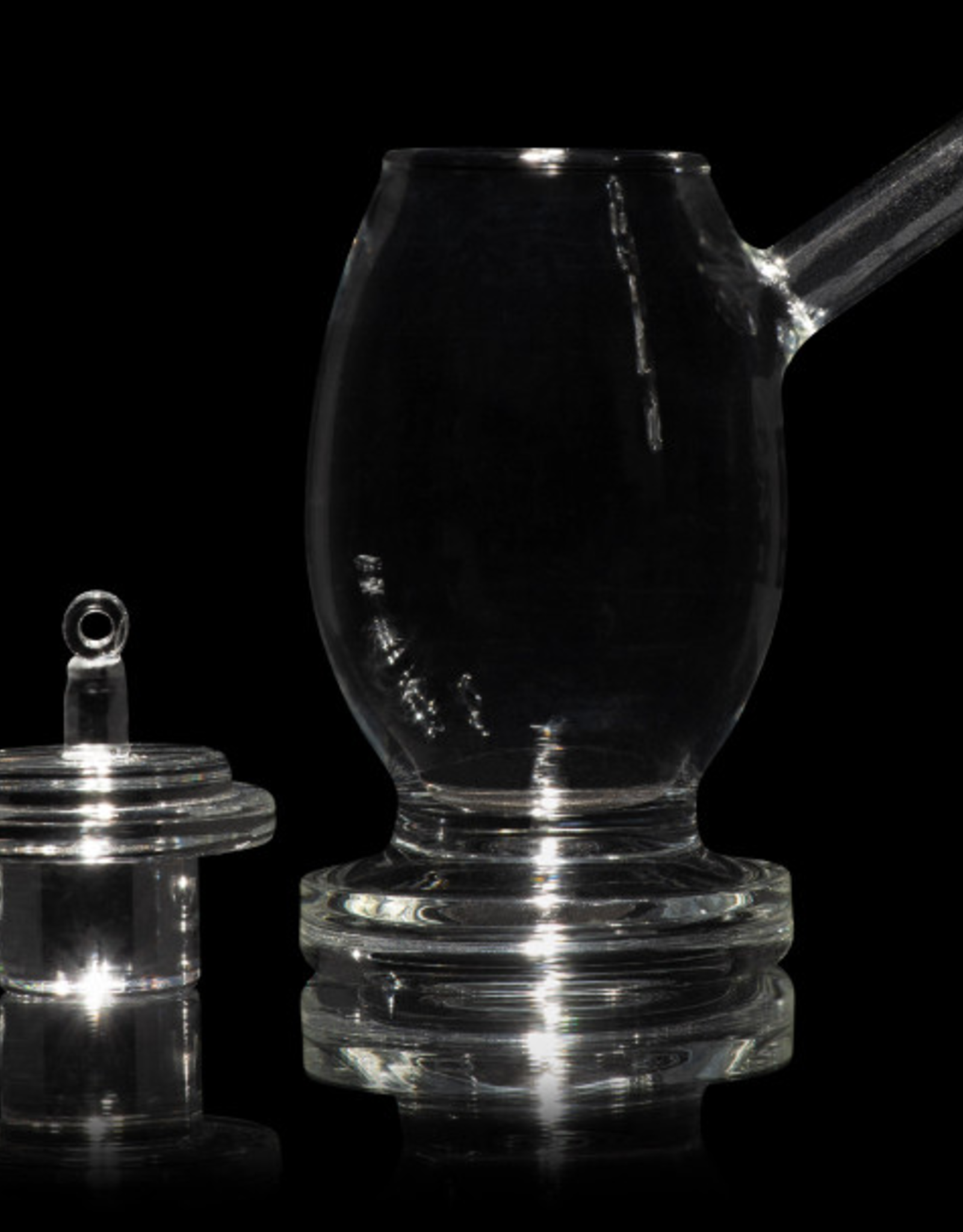 5" Egg X Glass Hash Rig by Milkyway Glass