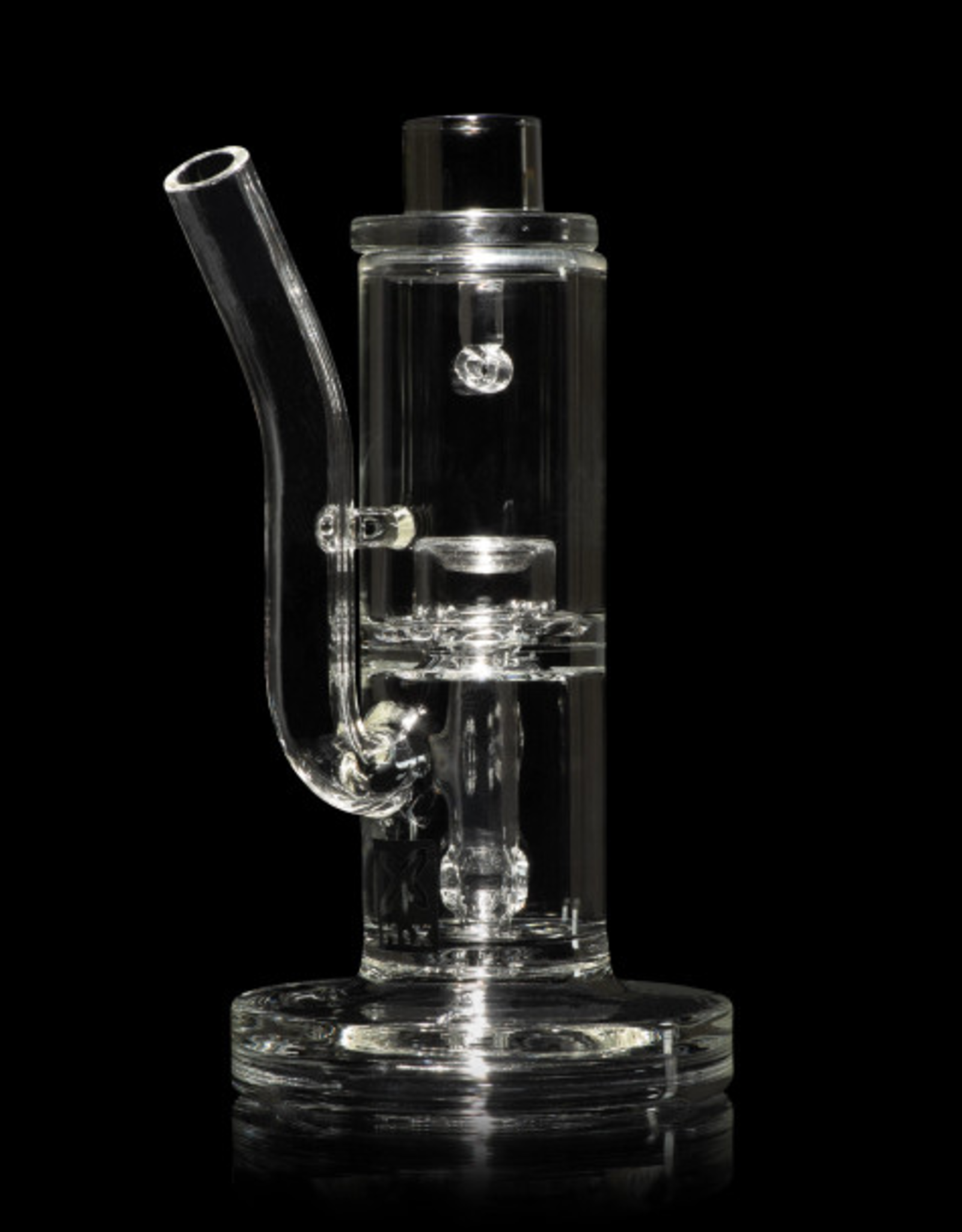 5" Aqua-Column Glass Hash Rig by Milkyway Glass
