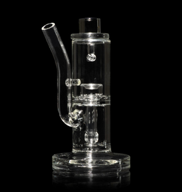 5" Aqua-Column Glass Hash Rig by Milkyway Glass