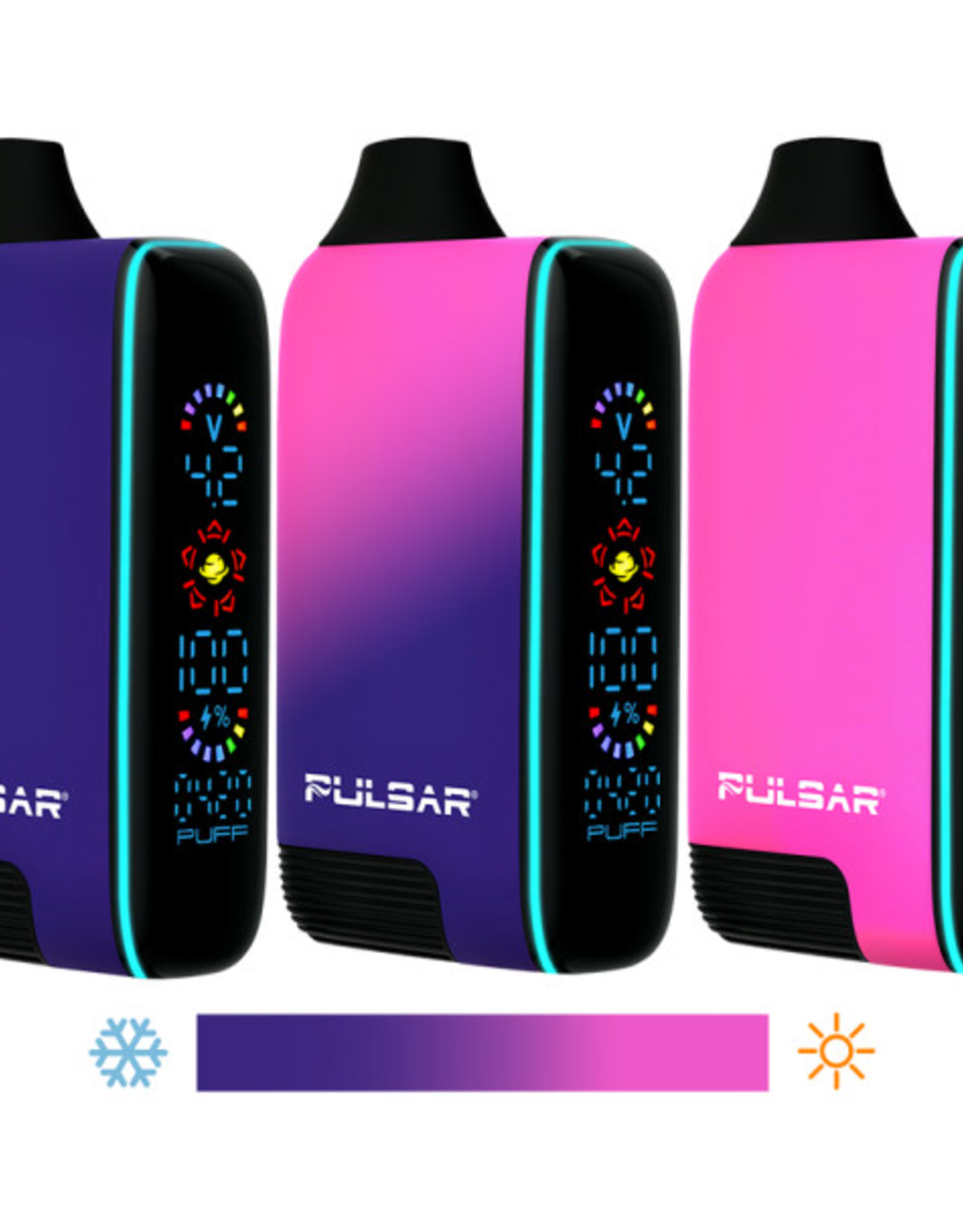 Pulsar Pulsar 510 DL 5.0 Precision Voltage Control LCD Screen Vape Bar - 1000mAh