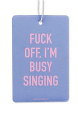 Busy Singing Air Freshener
