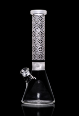 14" X-Morphic Beaker by Milkway Glass