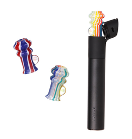 Rainbow w/ Opal Dry Glass Attachment for Puffco Pivot