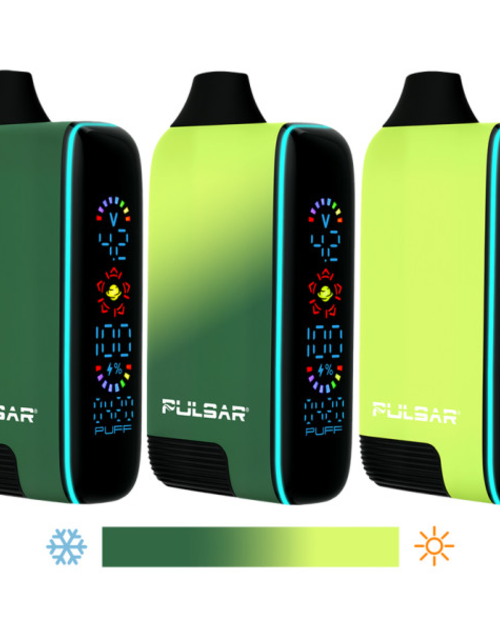 Pulsar Pulsar 510 DL 5.0 Precision Voltage Control LCD Screen Vape Bar - 1000mAh