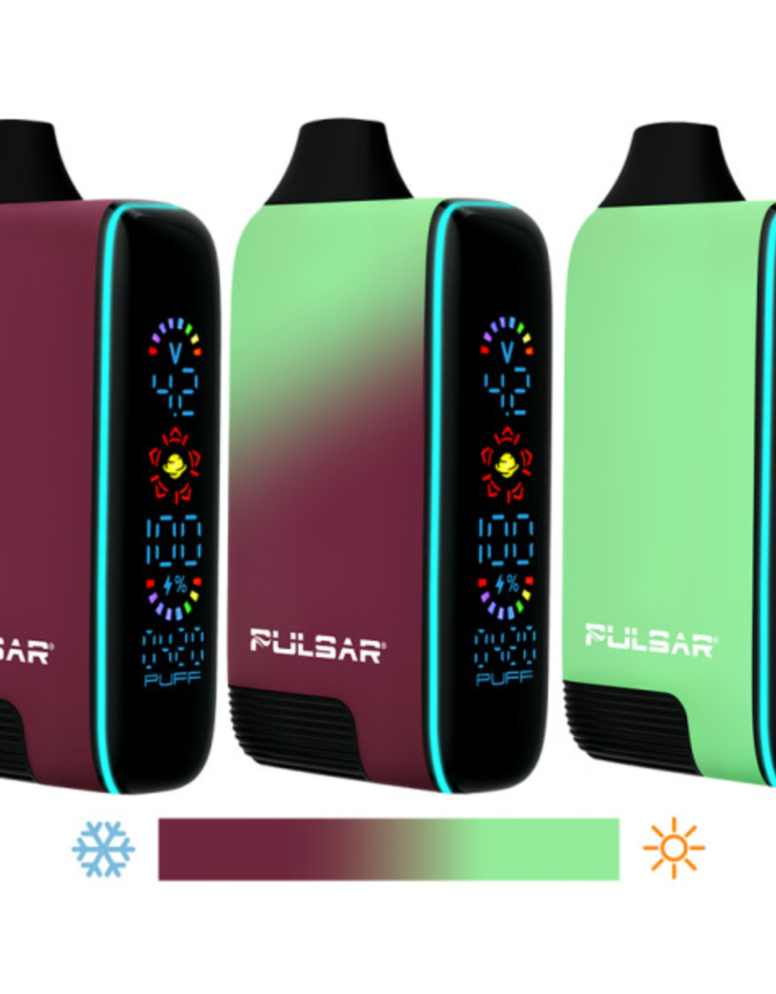 Pulsar Pulsar 510 DL 5.0 Precision Voltage Control LCD Screen Vape Bar - 1000mAh