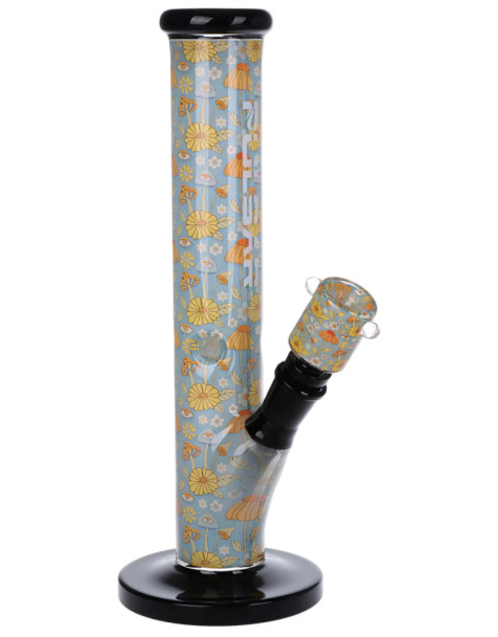 Pulsar 11.25" Flower Vision Inside Print Straight Tube by Pulsar