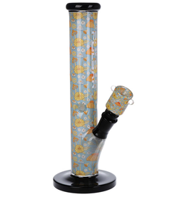Pulsar 11.25" Flower Vision Inside Print Straight Tube by Pulsar