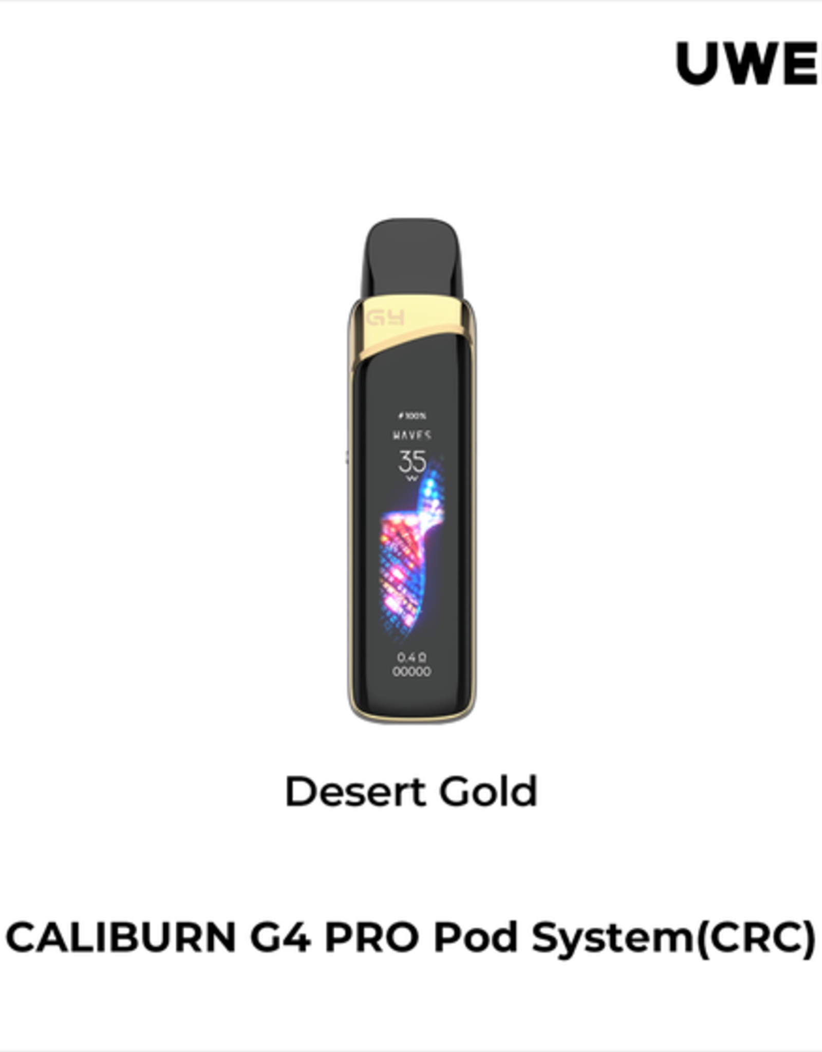 Uwell UWELL Caliburn G4 PRO Kit 2mL [CRC Version]