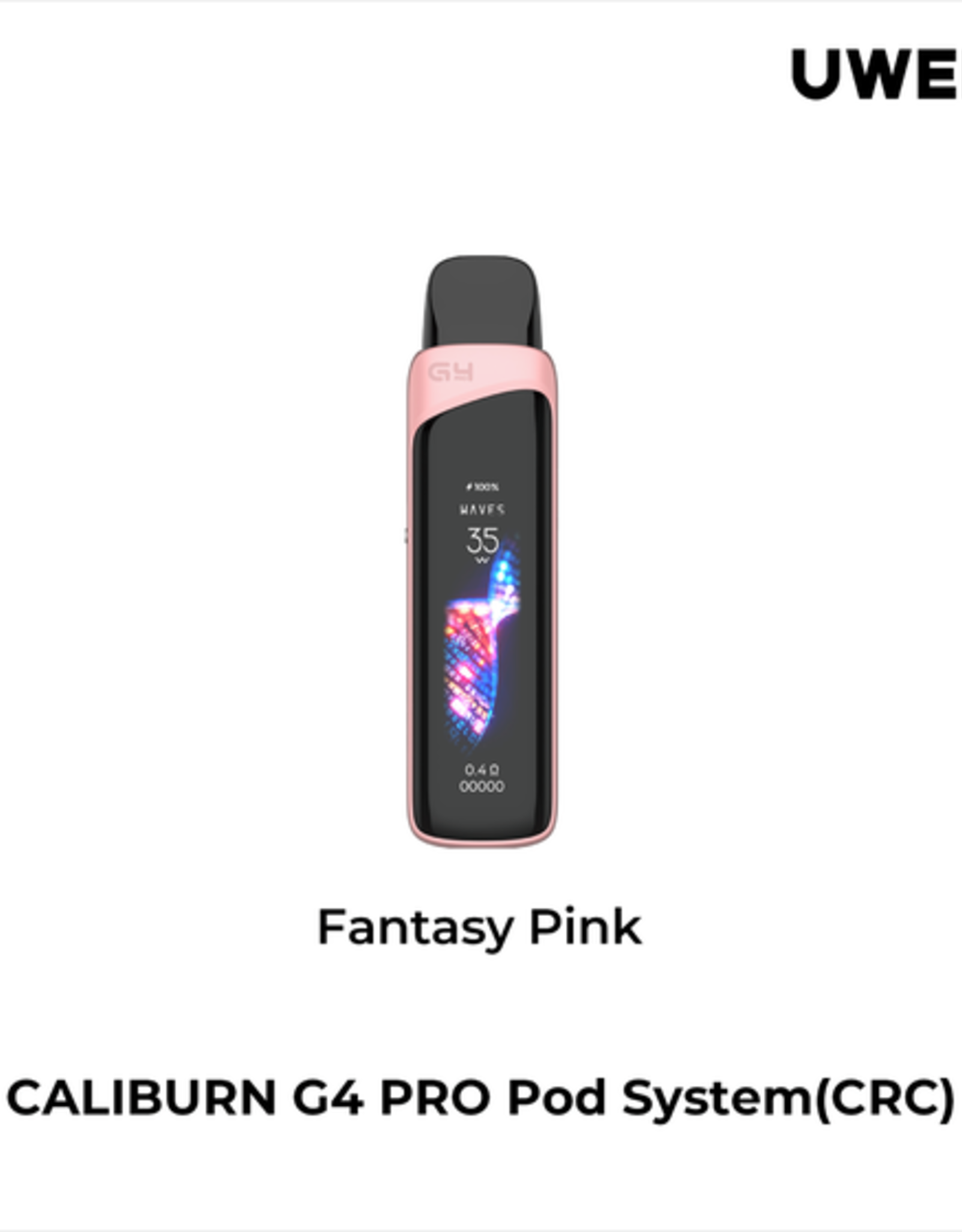 Uwell UWELL Caliburn G4 PRO Kit 2mL [CRC Version]