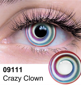 Crazy Clown Contact Lenses
